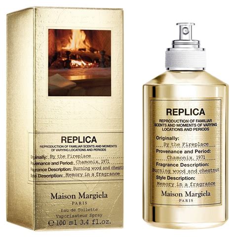 replica by the fireplace.|maison margiela replica by the fireplace.